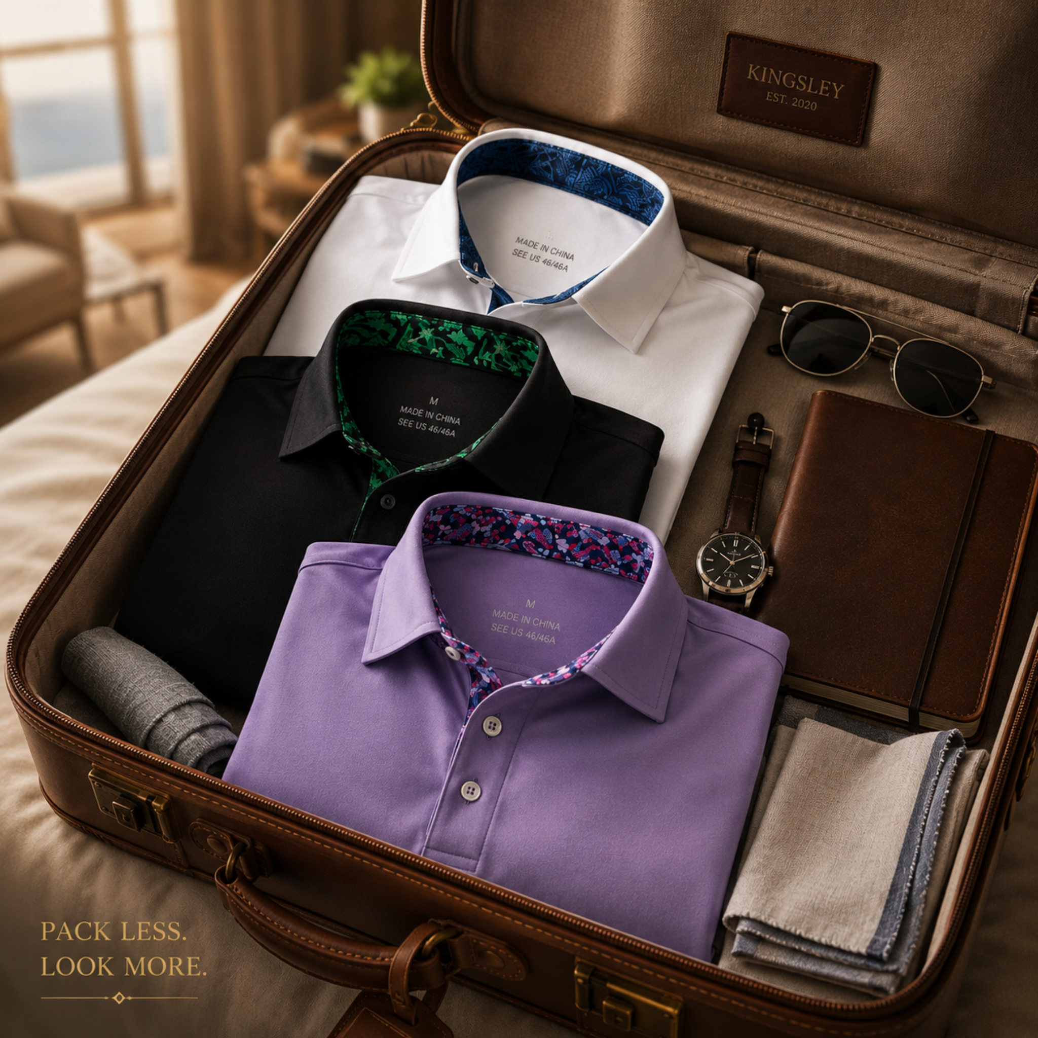 KINGSLEY Signature Polo - Premium BUY 2 GET 1 FREE