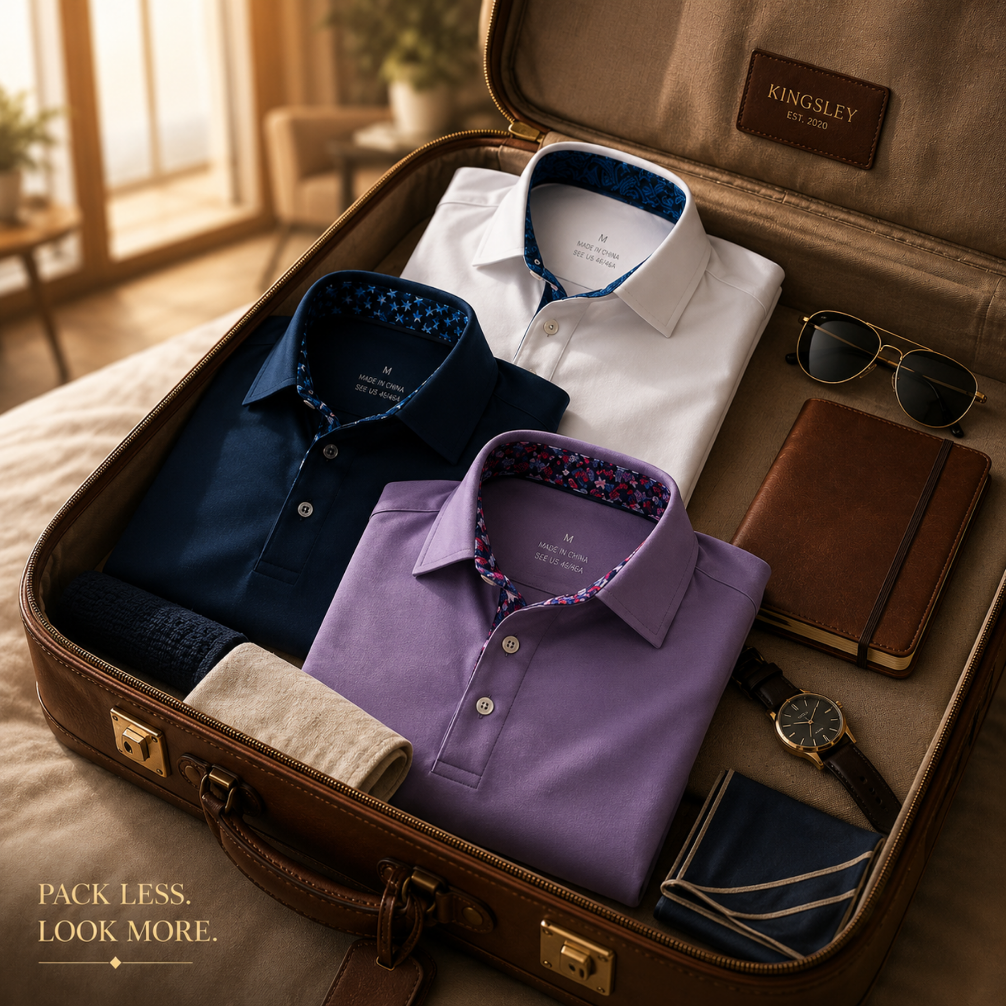 KINGSLEY Signature Polo - Premium BUY 2 GET 1 FREE