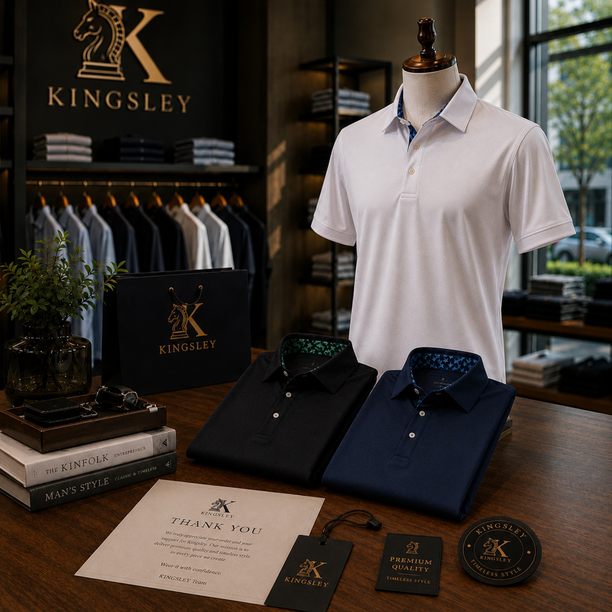 KINGSLEY Signature Polo - Premium BUY 2 GET 1 FREE