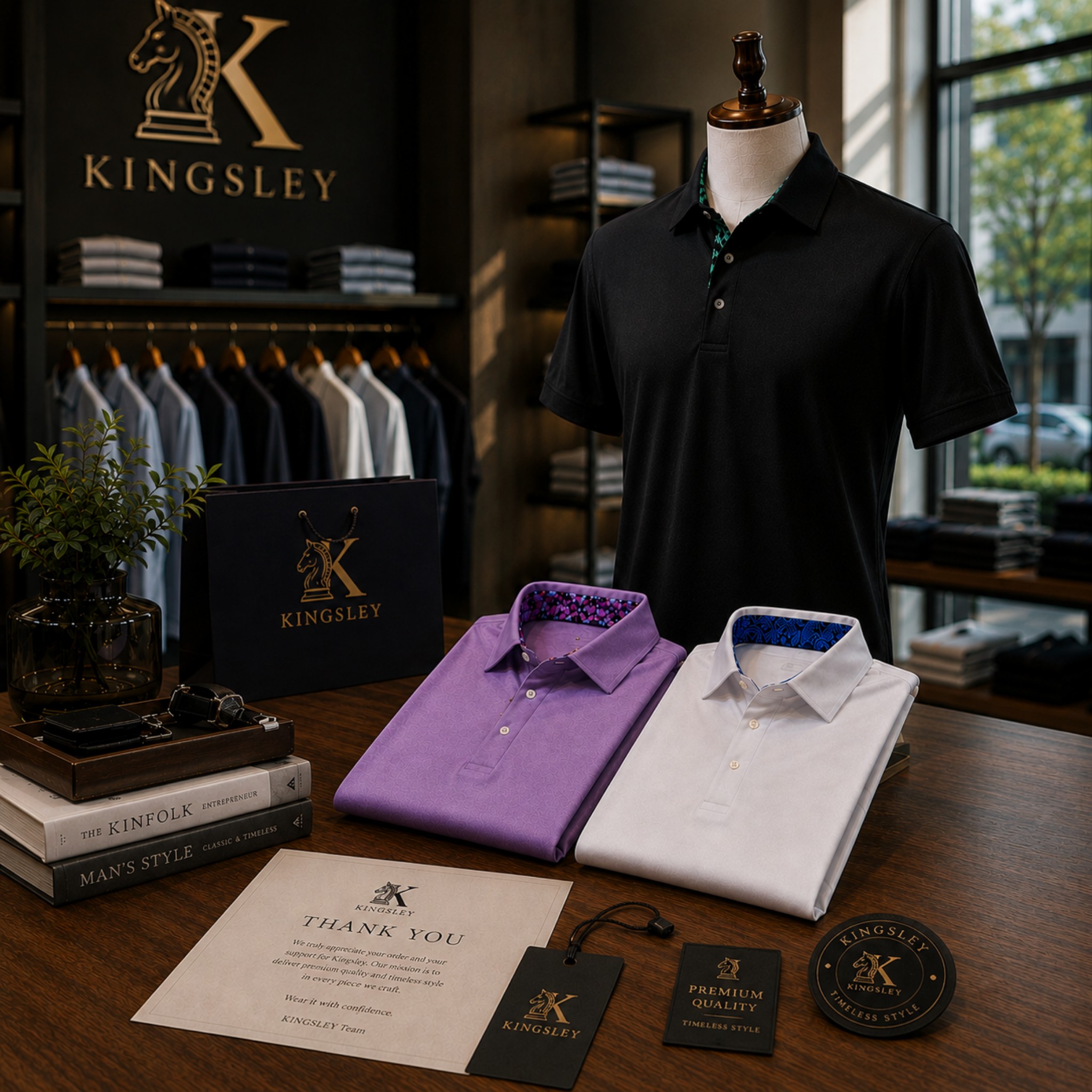 KINGSLEY Signature Polo - Premium BUY 2 GET 1 FREE